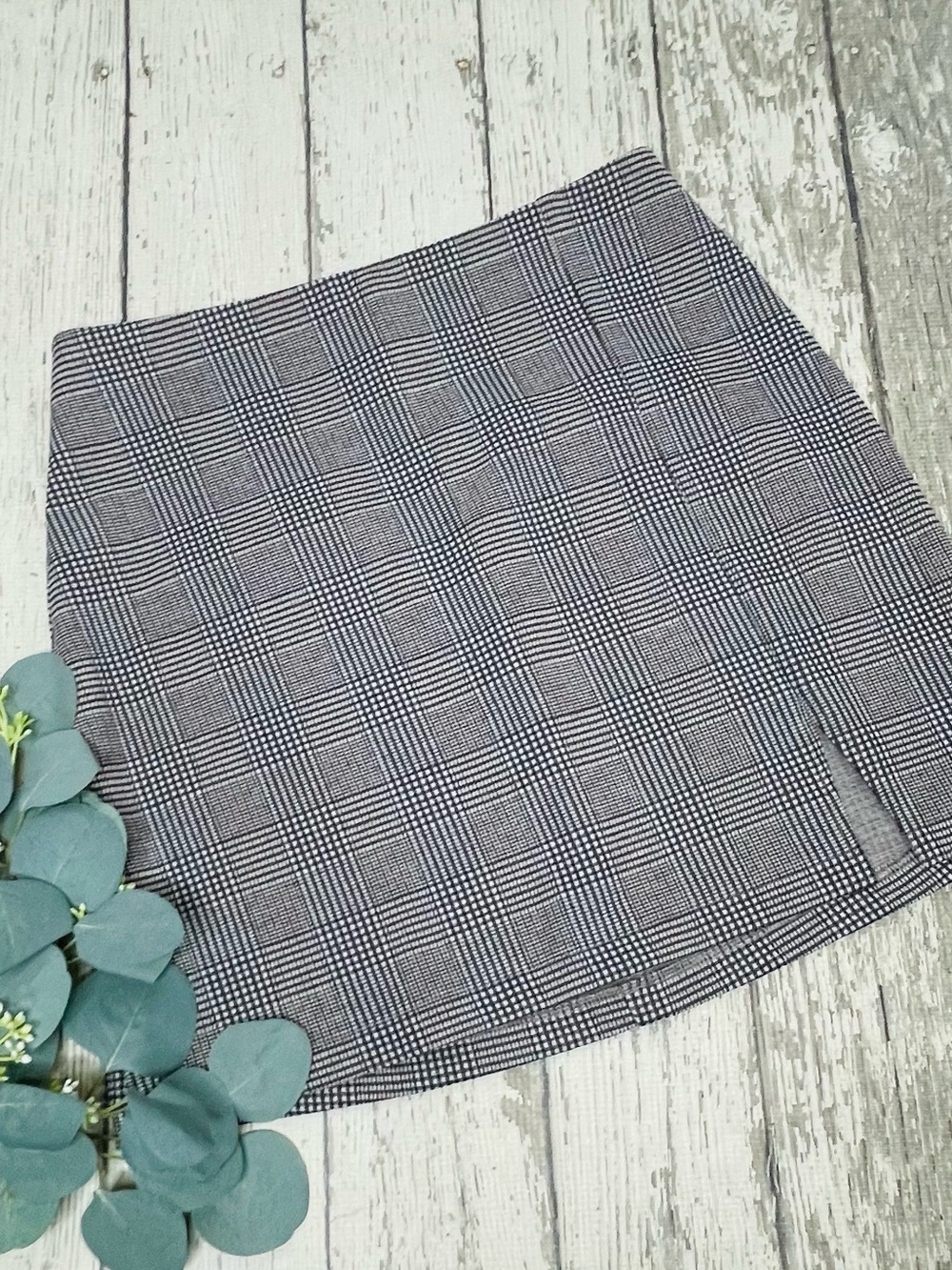 Dress Forum Plaid Mini Skirt